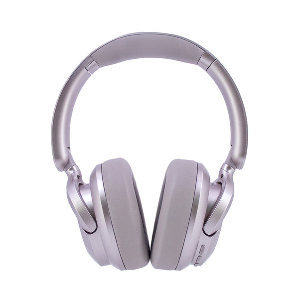 AUDÍFONOS INALÁMBRICOS TEROS TE-8038RS • BLUETOOTH • MICRÓFONO INTEGRADO • USB-C • COLOR ROSE TITANIUM
