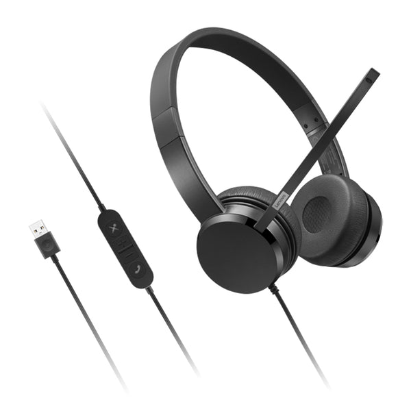 AURICULARES LENOVO INALÁMBRICOS OVER-EAR CON CANCELACIÓN DE RUIDO, BLUETOOTH