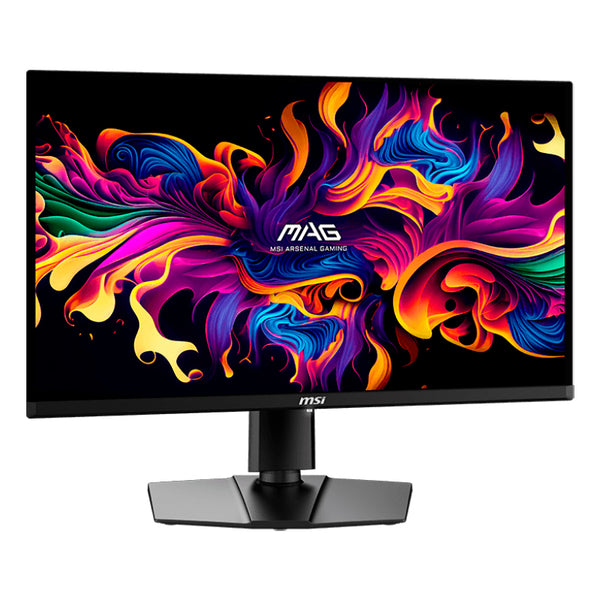 MONITOR PLANO GAMING MSI MAG 271QPX QD-OLED 26.5" CON 360HZ, HDMI X2, DP X1 Y USB-C X1 PARA UNA EXPERIENCIA DE JUEGO INMERSIVA Y FLUIDA.