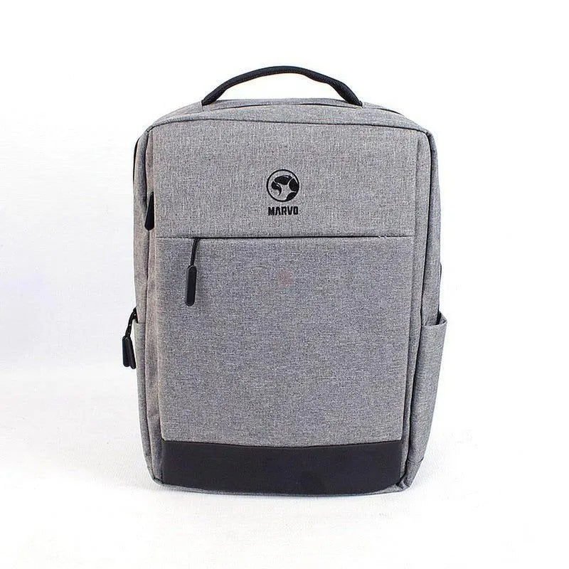 Mochila Para Laptop 15.6 Gris Usb Ba-03 Marvo - SMART BUSINESS
