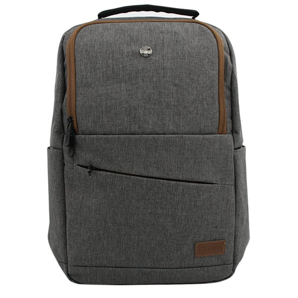 MOCHILA TEROS TE - ACS9023, POLIÉSTER, SOPORTA NOTEBOOKS DE HASTA 15.6", GRIS + MARRÓN TE-ACS9023 - SMART BUSINESS