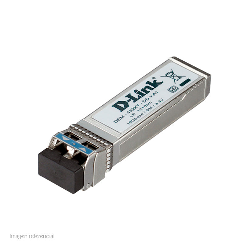 Módulo transceptor/Transceiver óptico D-Link DEM-432XT SFP+ 10GBASE-LR 1310nm 10km DOM dúplex LC/UPC SMF - SMART BUSINESS
