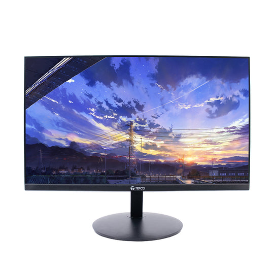 MONITOR TEROS TE-2130CS 21.5'' FHD IPS, ENTRADA HDMI Y VGA, MONTAJE VESA, DISEÑO PLANO Y DELGADO, IMAGEN NÍTIDA PARA OFICINA, ESTUDIO O ENTRETENIMIENTO