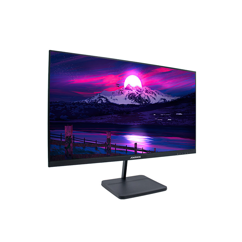 ADVANCE ADV‑2454S – MONITOR PLANO 23.8″ FHD IPS, 144 HZ, 1 MS, SRGB 99 %, HDMI + DISPLAYPORT, FLICKER‑FREE, FREESYNC, BAJO CONSUMO (19 W)