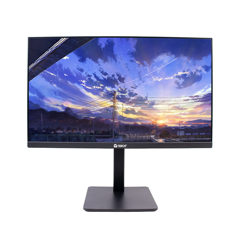 Monitor plano gaming TEROS TE-2416CS, QHD IPS, 100Hz, HDMI, DP, Audio out, Cámara 5MP