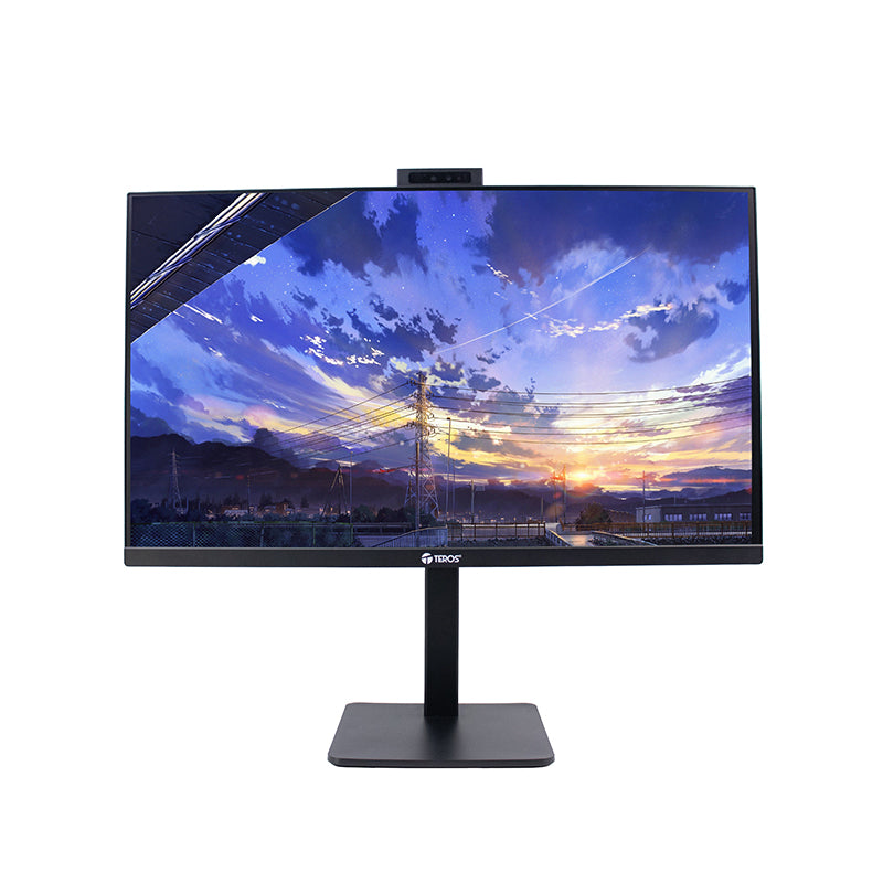Monitor Corporativo TEROS TE-2715CS, QHD IPS, 100Hz, HDMI, DP, Audio out, Cámara 5MP