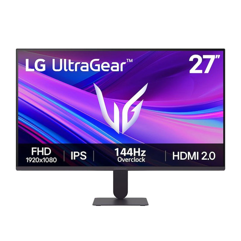 MONITOR GAMING IPS LG ULTRAGEAR 27″ FULL HD, 144 HZ (OC), 1 MS, HDR10, FREESYNC / G-SYNC COMPATIBLE — DISEÑO DELICADO Y RENDIMIENTO FLUIDO