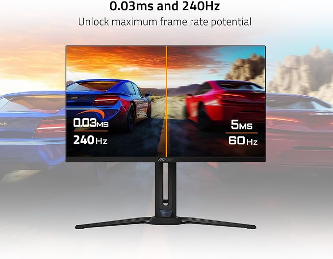 MONITOR AORUS FO27Q2 SA 27 PULGADAS QD - OLED QHD 240HZ 0.03MS GTG FREESYNC PREMIUM PRO HDMI 2.1 DISPLAYPORT USB C KVM FILTRO OLED AORUS FO27Q2 SA - SMART BUSINESS
