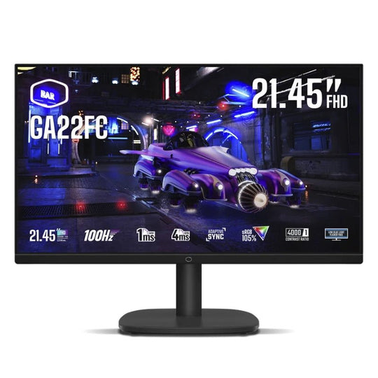 MONITOR COOLER MASTER 21.45" FHD 100HZ VA US CORD CMI - GA22FC - US CMI-GA22FC-US - SMART BUSINESS