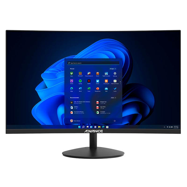 Monitor curvo Advance ADV-2751S, 27" VA, 1920x1080, Full HD CURVO, HDMI, DP, SPEAKER - SMART BUSINESS