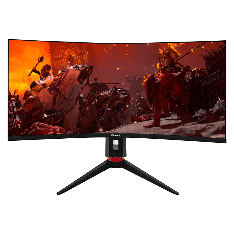 Monitor curvo gaming TEROS TE-3411G, 34" WQHD VA, HDMI, DP - SMART BUSINESS