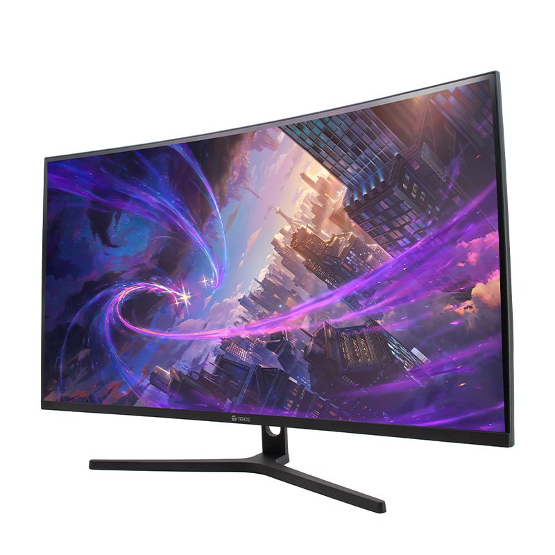 MONITOR CURVO GAMING TEROS TE3217G 31.5 PULGADAS VA 165HZ 1MS DP HDMI AUDIO OUT TE3217G - SMART BUSINESS
