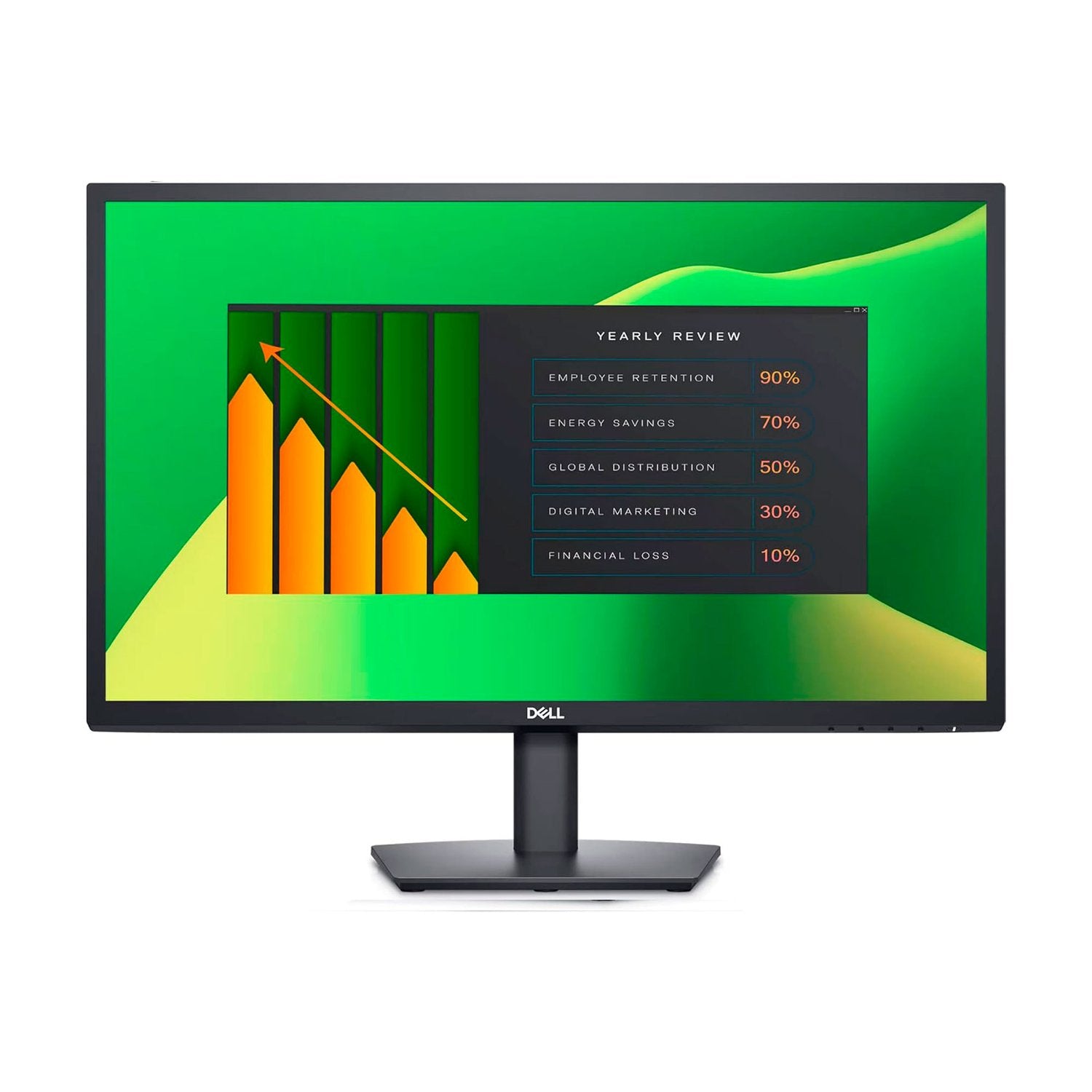 MONITOR DELL E2423H - 24" FULL HD LED - 60HZ - 5MS - DISPLAYPORT / VGA - ANTIRREFLEJO - AJUSTE DE INCLINACIÓN 90925051 - SMART BUSINESS