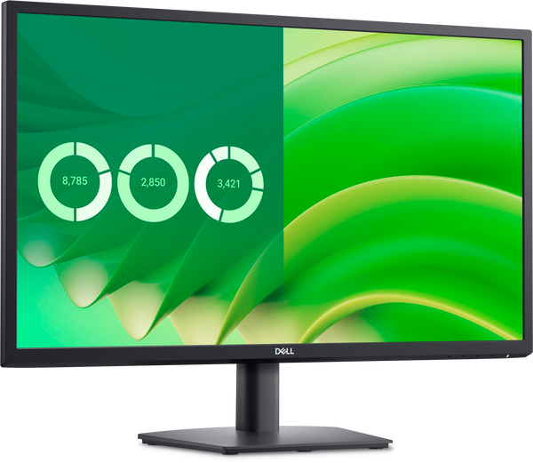 DELL MONITOR LED DELL E2725H 27" CLASS FULL HD - 16:9 - 68.6CM (27") VIEWABLE - VERTICAL ALIGNMENT (VA) - BORDE LED RETROILUMINACIÓN - 1920 X 1080 - 16,7 MILLONES DE COLORES - 300CD/M² - 5MS - VGA - DISPLAYPORT