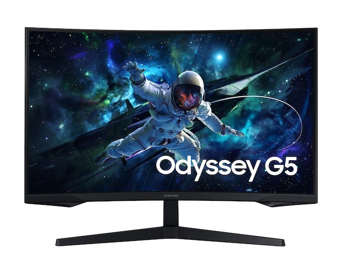 MONITOR GAMER CURVO SAMSUNG ODYSSEY G5 32" WQHD (2560X1440), 165HZ, 1MS, HDR10, AMD FREESYNC PREMIUM LS32CG552ELXPE-OS - SMART BUSINESS