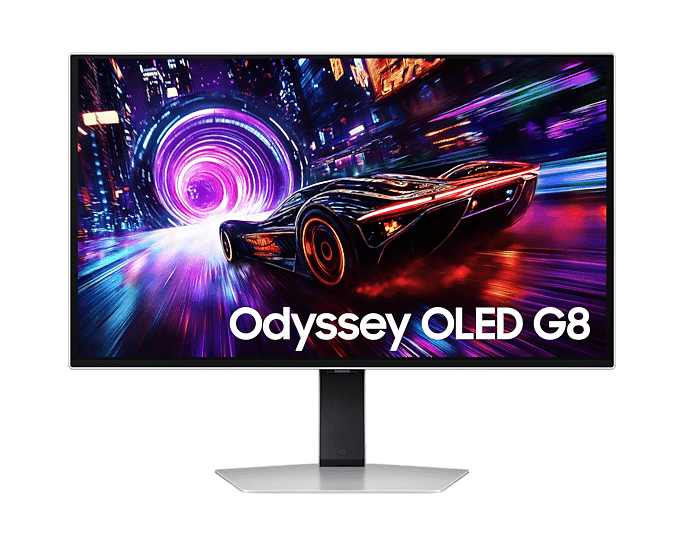 MONITOR GAMER SAMSUNG ODYSSEY OLED G8 DE 27", RESOLUCIÓN 4K UHD (3840X2160), 360HZ, 0.03MS, FREESYNC PREMIUM PRO LS27FG810SNXZA-OS - SMART BUSINESS