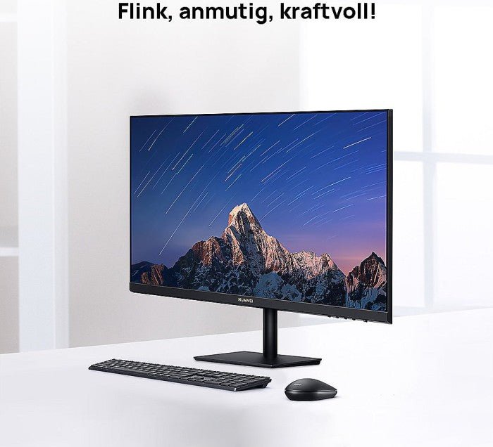Monitor Huawei AD80HW 23.8" FHD IPS 75Hz 5ms HDMI/VGA 72% NTSC Ángulo de Visión 178° Montaje VESA Diseño Elegante Ideal para Oficina y Estudi AD80HW - SMART BUSINESS