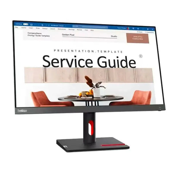 Monitor Lenovo Thinkvision S24I-30, 23.8" Wled Ips, Anti-Glare, 100Hz, Hdmi X1 / Vga X1 - SMART BUSINESS