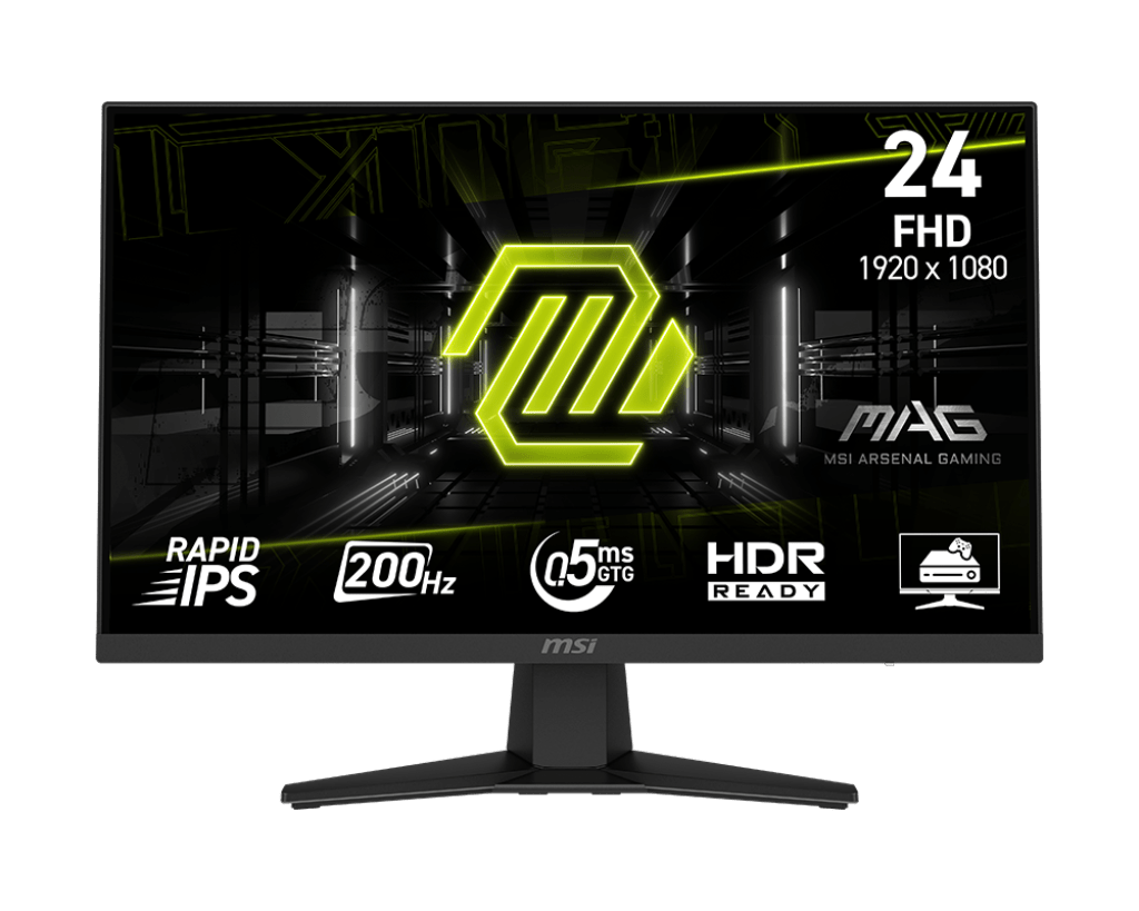 MONITOR MAG 244F FHD 24" 200HZ 0.5MS PANEL IPS PARA GAMING Y MULTIMEDIA MAG 244F - SMART BUSINESS