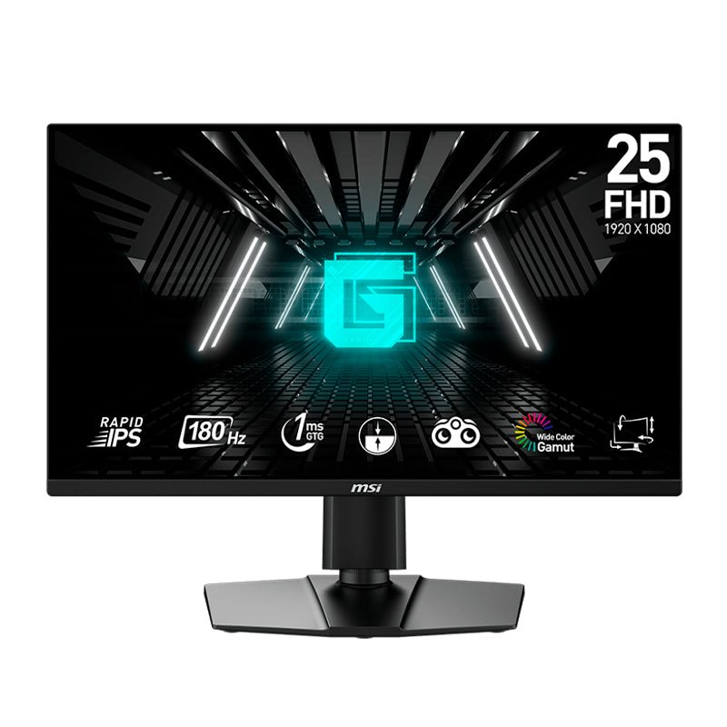 MONITOR MSI G255PF E2 24.5 FHD 180HZ 1MS RAPID IPS G255PF E2 - SMART BUSINESS