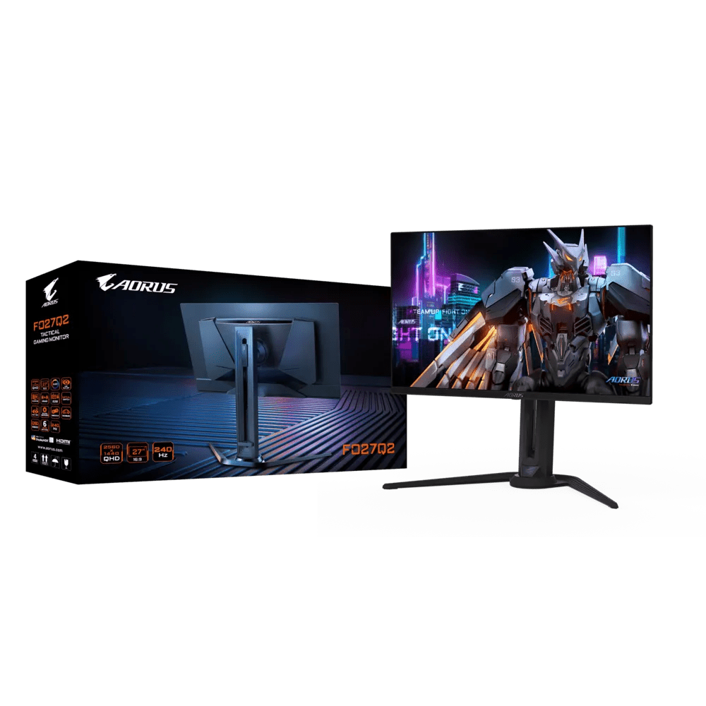 MONITOR PARA JUEGOS GIGABYTE AORUS DE 27" MODELO FO27Q2 AORUS FO27Q2 - SMART BUSINESS