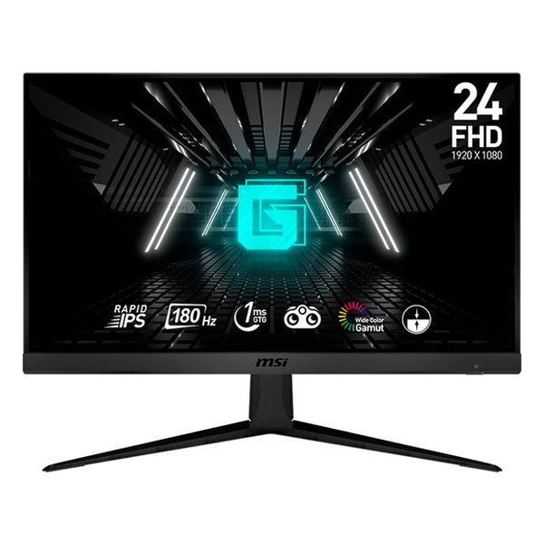 MONITOR PLANO GAMING MSI G2412F, 24" FHD IPS, 180 HZ, 1 MS, HDMI, DP G2412F - SMART BUSINESS