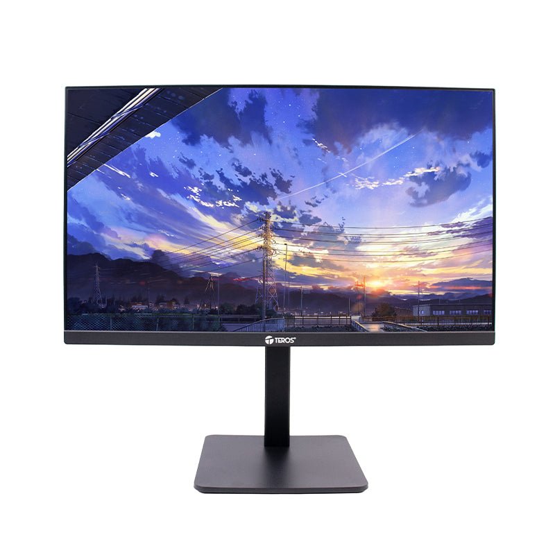 Monitor plano gaming TEROS TE - 2416CS, QHD IPS, 100Hz, HDMI, DP, Audio out, Cámara 5MP TE2416CS - SMART BUSINESS