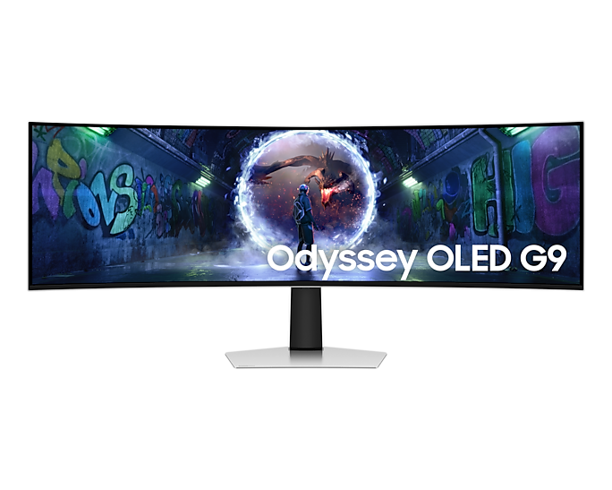 Monitor Samsung Odyssey Ls49dg930slxpe 49 240hz Curvo Oled - SMART BUSINESS