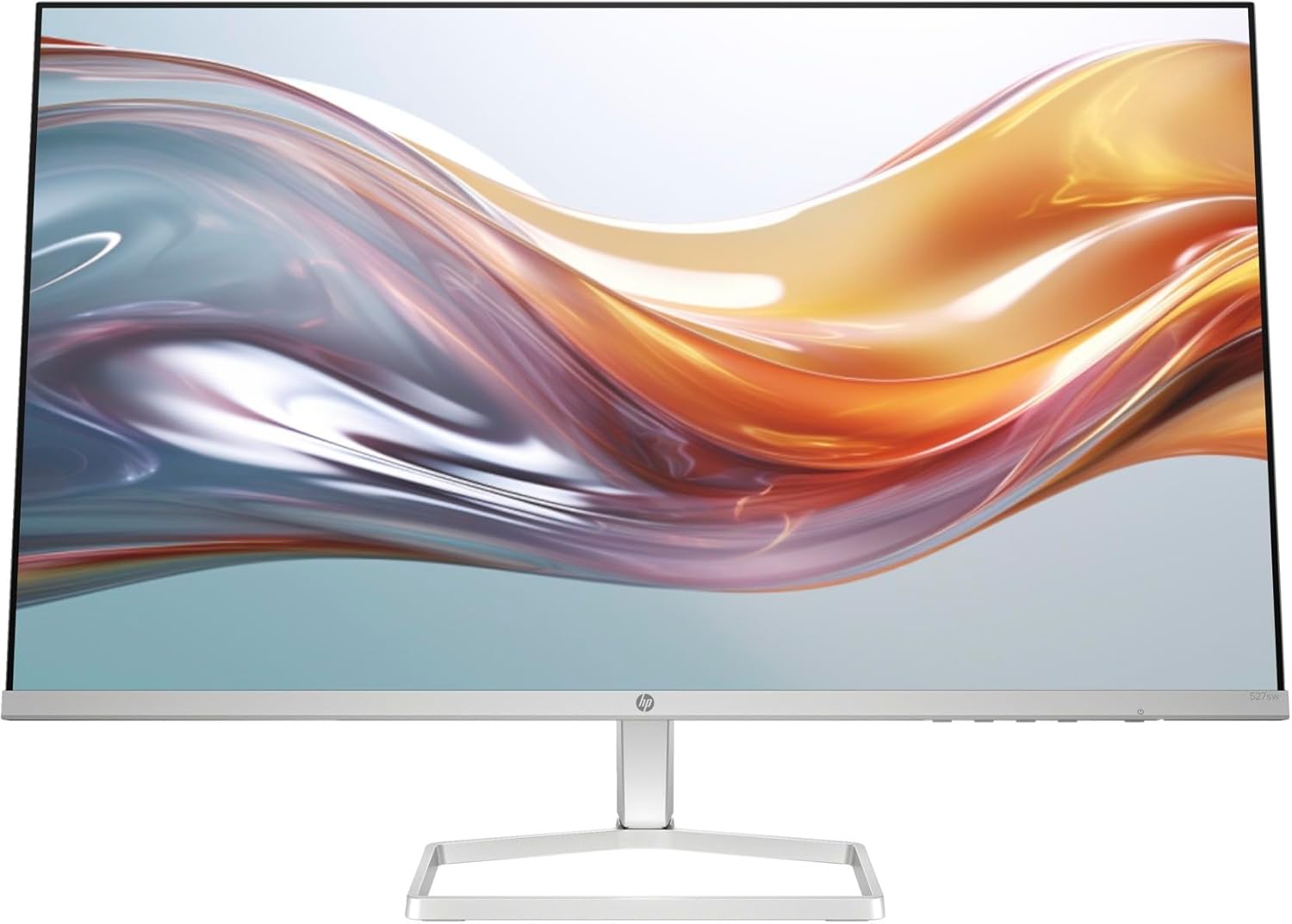 MONITOR SERIE 5 527SW 94F46AA ABA CON BASE DOCZTORM, PANTALLA FHD IPS DE 27 PULGADAS (1920 X 1080), 2 HDMI, 1 VGA, SIN PARPADEO, IDEAL PARA EL HOGAR Y NEGOCIOS, BLANCO/PLATEADOM 94F46AAABA - SMART BUSINESS