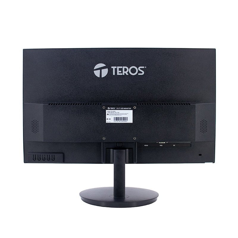 MONITOR TEROS TE - 2130CS 21.5'' FHD IPS, ENTRADA HDMI Y VGA, MONTAJE VESA, DISEÑO PLANO Y DELGADO, IMAGEN NÍTIDA PARA OFICINA, ESTUDIO O ENTRETENIMIENTO TE-2130CS - SMART BUSINESS