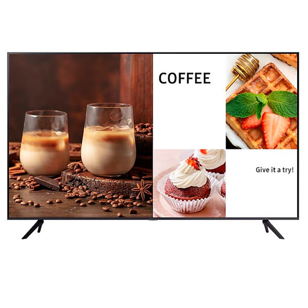 MONITOR TV SAMSUNG BE50D - H BIZ TV 50" LCD LED 4K (3840X2160) CRISTAL PROCESSOR 4K LH50BEDHLGGXPE - SMART BUSINESS