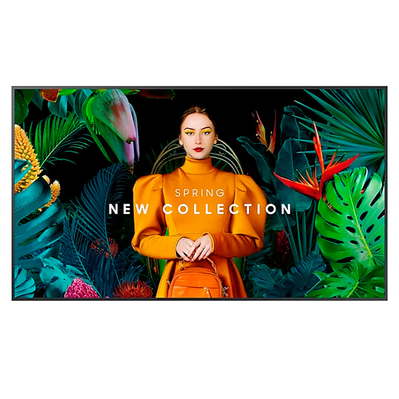 PANTALLA PROFESIONAL SAMSUNG SMART SIGNAGE QMC DE 55", 4K UHD (3840X2160), 500 NITS, OPERACIÓN 24/7, DISEÑO DELGADO