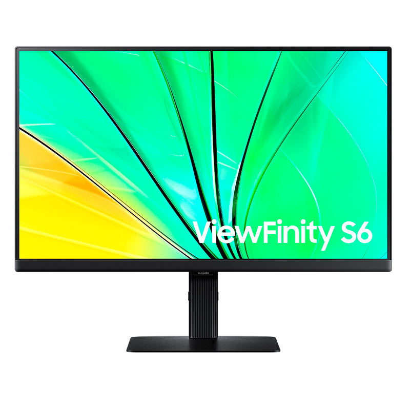 MONITOR SAMSUNG VIEWFINITY S6 24" LS24D600EALXPE QHD 2560X1440 100HZ IPS HDR10 HDMI DISPLAYPORT USB-C PIVOT 5MS 350CD/M²