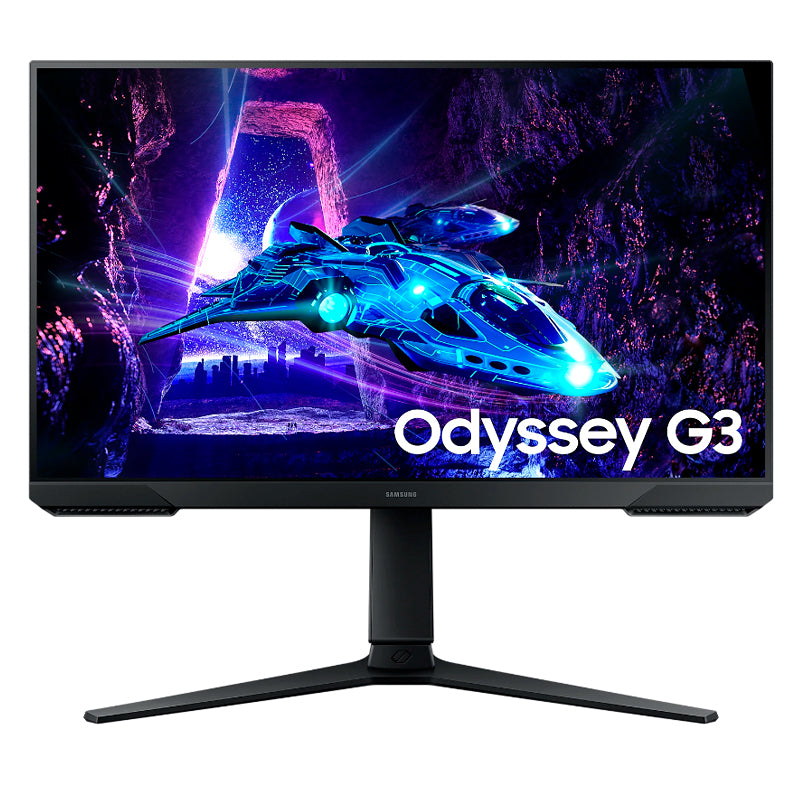 MONITOR SAMSUNG ODYSSEY G3 24" LS24DG300ELXPE, LCD LED FHD 1920X1080, 180HZ, 1MS, FREESYNC, HDMI, DISPLAYPORT, GARANTÍA 36 MESES ON-SITE
