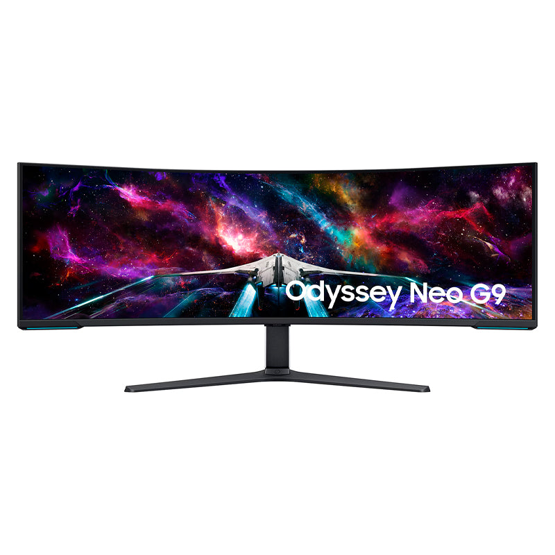 Samsung Odyssey Neo G9 57″ Dual 4K Curvo (7680×2160), Mini‑LED, 240 Hz, 1 ms, HDR1000, HDMI 2.1/DP 2.1, FreeSync Premium Pro