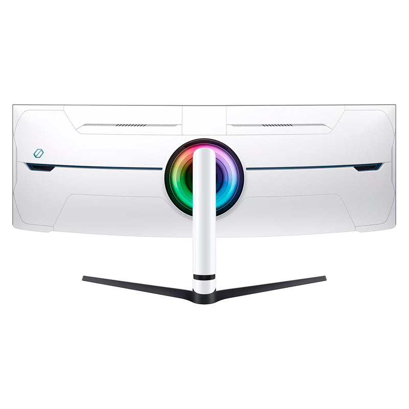 Samsung Odyssey Neo G9 57″ Dual 4K Curvo (7680×2160), Mini‑LED, 240 Hz, 1 ms, HDR1000, HDMI 2.1/DP 2.1, FreeSync Premium Pro