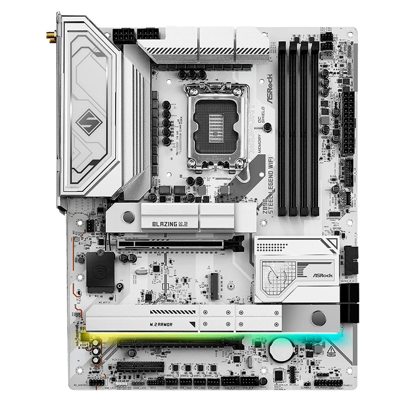 MOTHERBOARD ASROCK Z890 STEEL LEGEND WIFI, CHIPSET INTEL Z890, LGA 1851, HDMI, ATX Z890 STEEL LEGEND WIFI - SMART BUSINESS