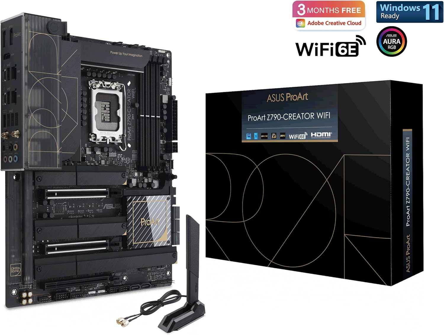 MOTHERBOARD ASUS INTEL PROART Z790 - CREATOR WIFI PROART Z790-CREATOR WIFI - SMART BUSINESS
