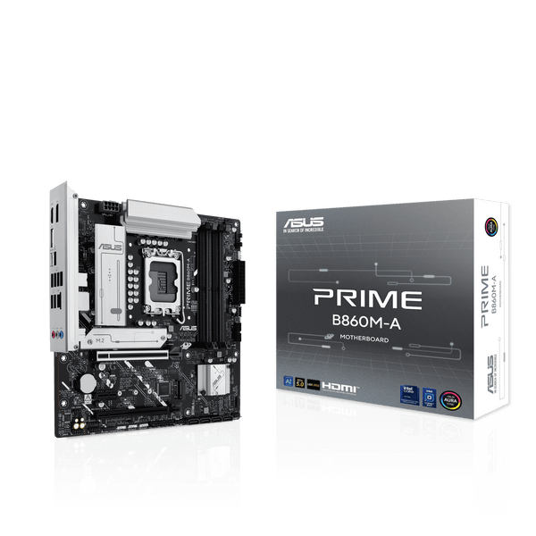 MOTHERBOARD ASUS PRIME B860M - A, CHIPSET INTEL B860, LGA 1851, HDMI, DP, MATX PRIME B860M-A - SMART BUSINESS