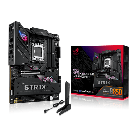 ASUS ROG STRIX B850-E GAMING WIFI placa madre AM5 DDR5 ROG STRIX B850-E GM WF vista 1