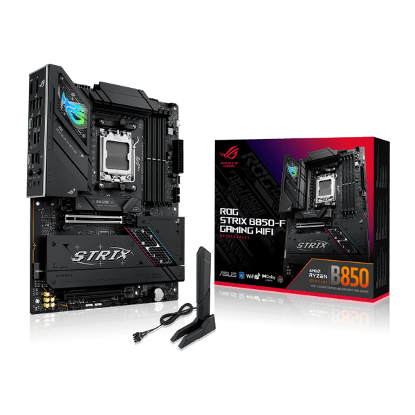 MOTHERBOARD ASUS ROG STRIX B850 - F GAMING WIFI, CHIPSET AMD B850, SOCKET AMD AM5, ATX ROG STRIX B850-F GAMING WIFI - SMART BUSINESS