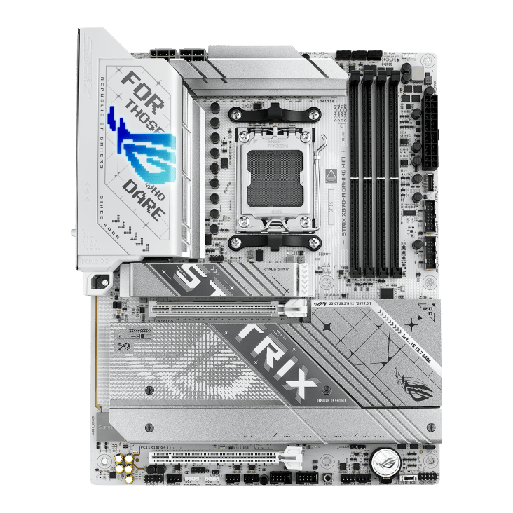 Motherboard ASUS ROG Strix X870 - A Gaming WIFI | AM5 | DDR5 | PCIe 5.0 | WiFi 7 | WHITE de Asus | first_variant_option_1 — Envío inmediato
