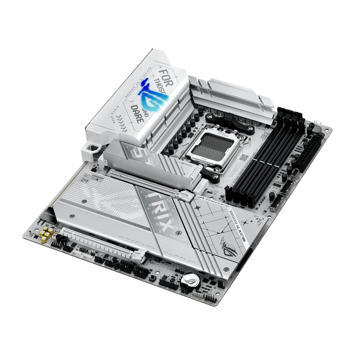 Motherboard ASUS ROG Strix X870 - A Gaming WIFI | AM5 | DDR5 | PCIe 5.0 | WiFi 7 | WHITE de Asus | first_variant_option_1 — Envío inmediato
