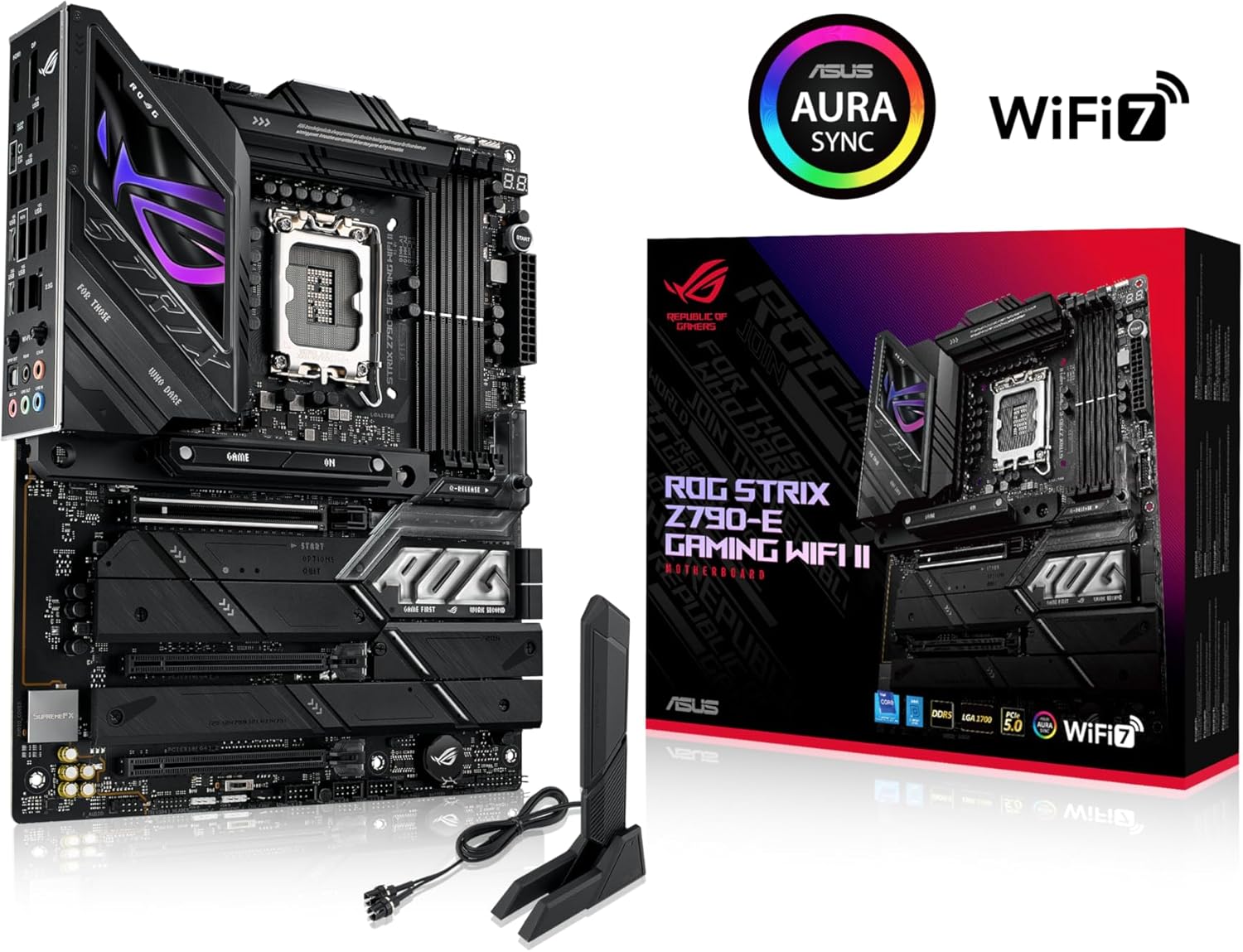 MOTHERBOARD ASUS ROG STRIX Z790 - E GAMING WIFI II ROG STRIX Z790-E GAMING WIFI 2 - SMART BUSINESS
