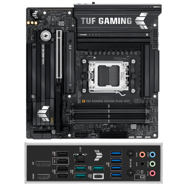 MOTHERBOARD ASUS TUF GAMING B850M - PLUS WIFI, CHIPSET AMD B850, SOCKET AMD AM5, MATX TUF GAMING B850M-PLUS WIFI - SMART BUSINESS