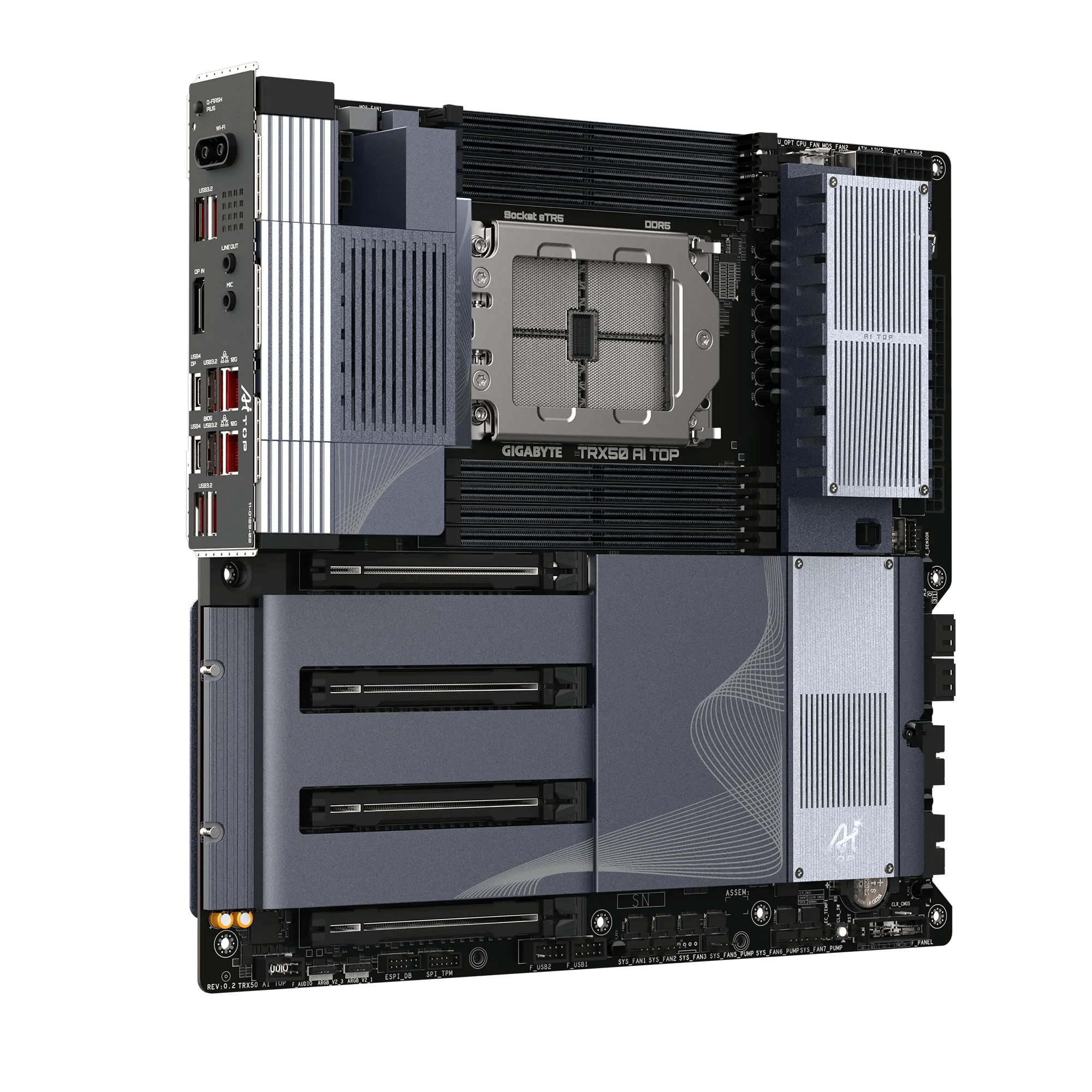 MOTHERBOARD GIGABYTE AMD TRX50 AI TOP TRX50 AI TOP - SMART BUSINESS