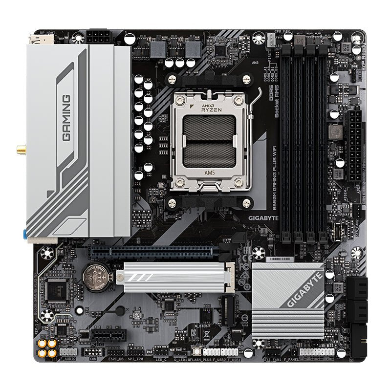 Motherboard Gigabyte B650M GAMING PLUS WIFI, Chipset AMD B650, Socket AMD AM5, mATX B650M GAMING PLUS WF - SMART BUSINESS