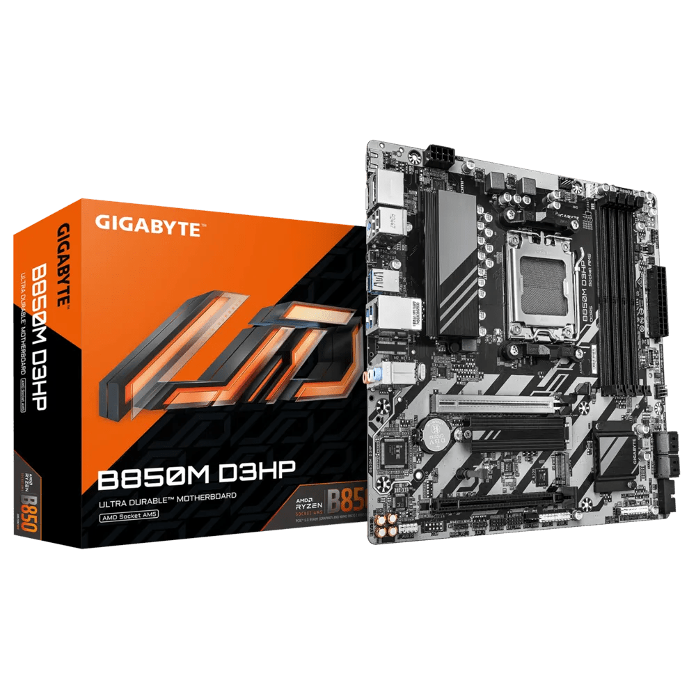 Motherboard GIGABYTE B850M D3HP, Chipset AMD B850, Socket AMD AM5, mATX B850M D3HP - SMART BUSINESS