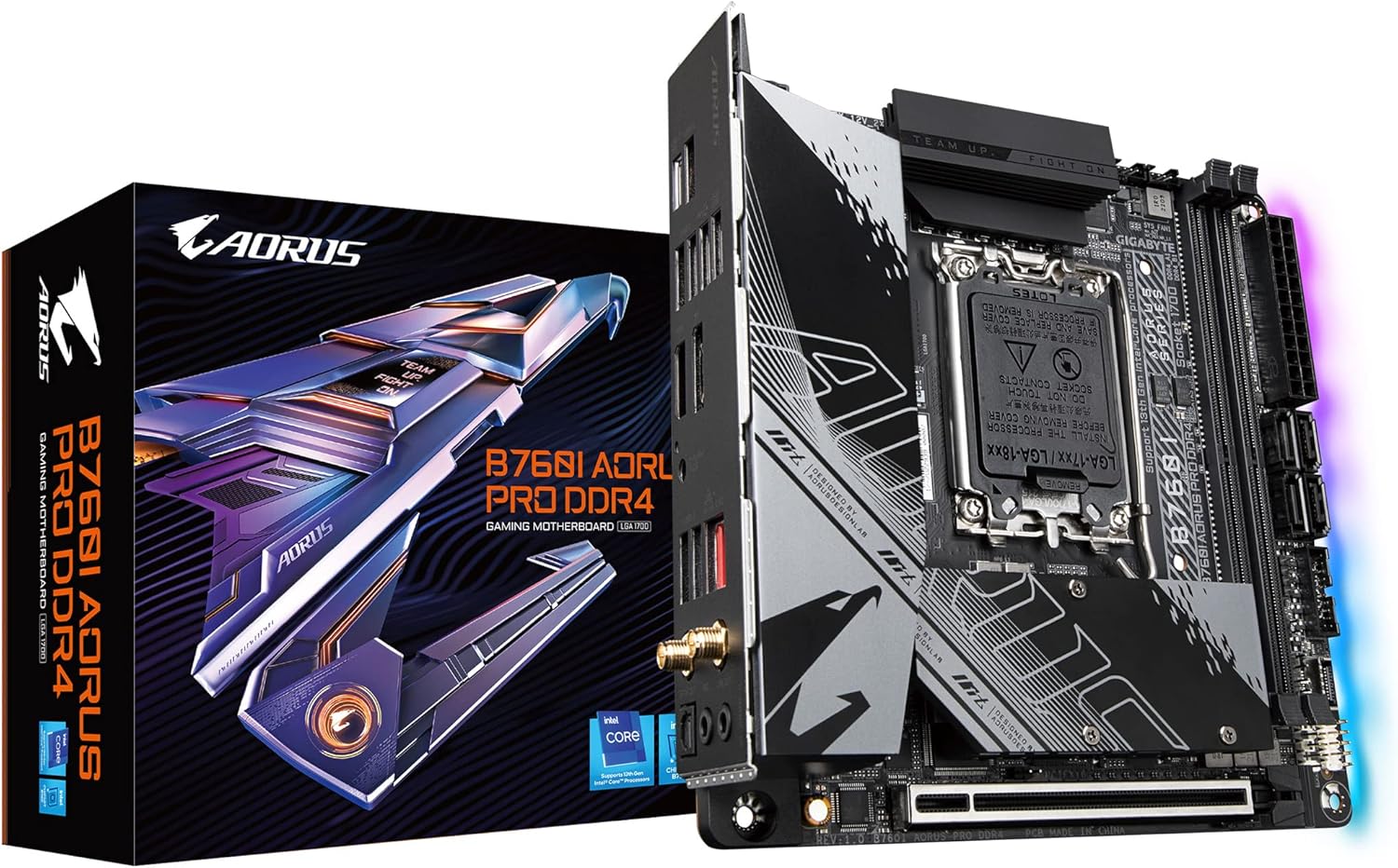 MOTHERBOARD GIGABYTE INTEL B760I AORUS PRO - SMART BUSINESS