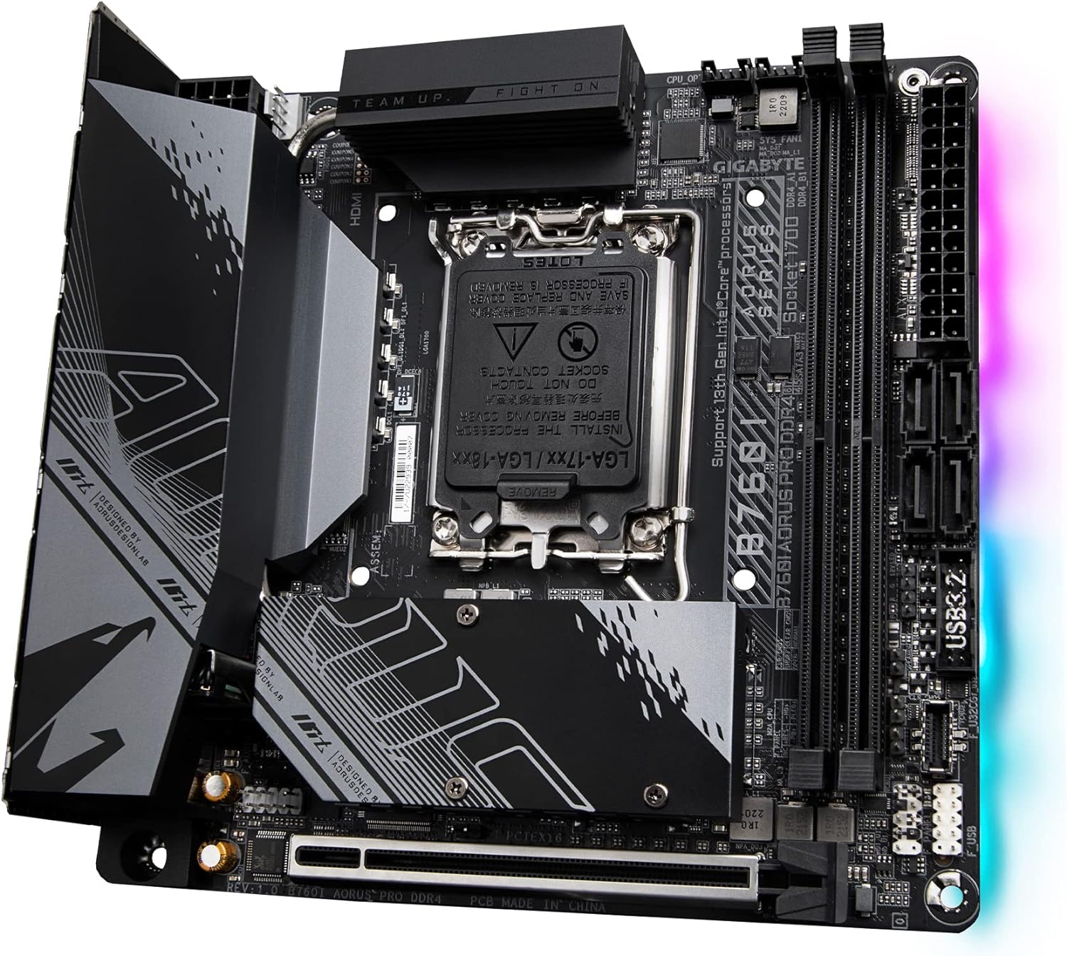 MOTHERBOARD GIGABYTE INTEL B760I AORUS PRO - SMART BUSINESS